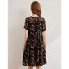 Bailuyu Women's Floral Print A-Line Midi Dress