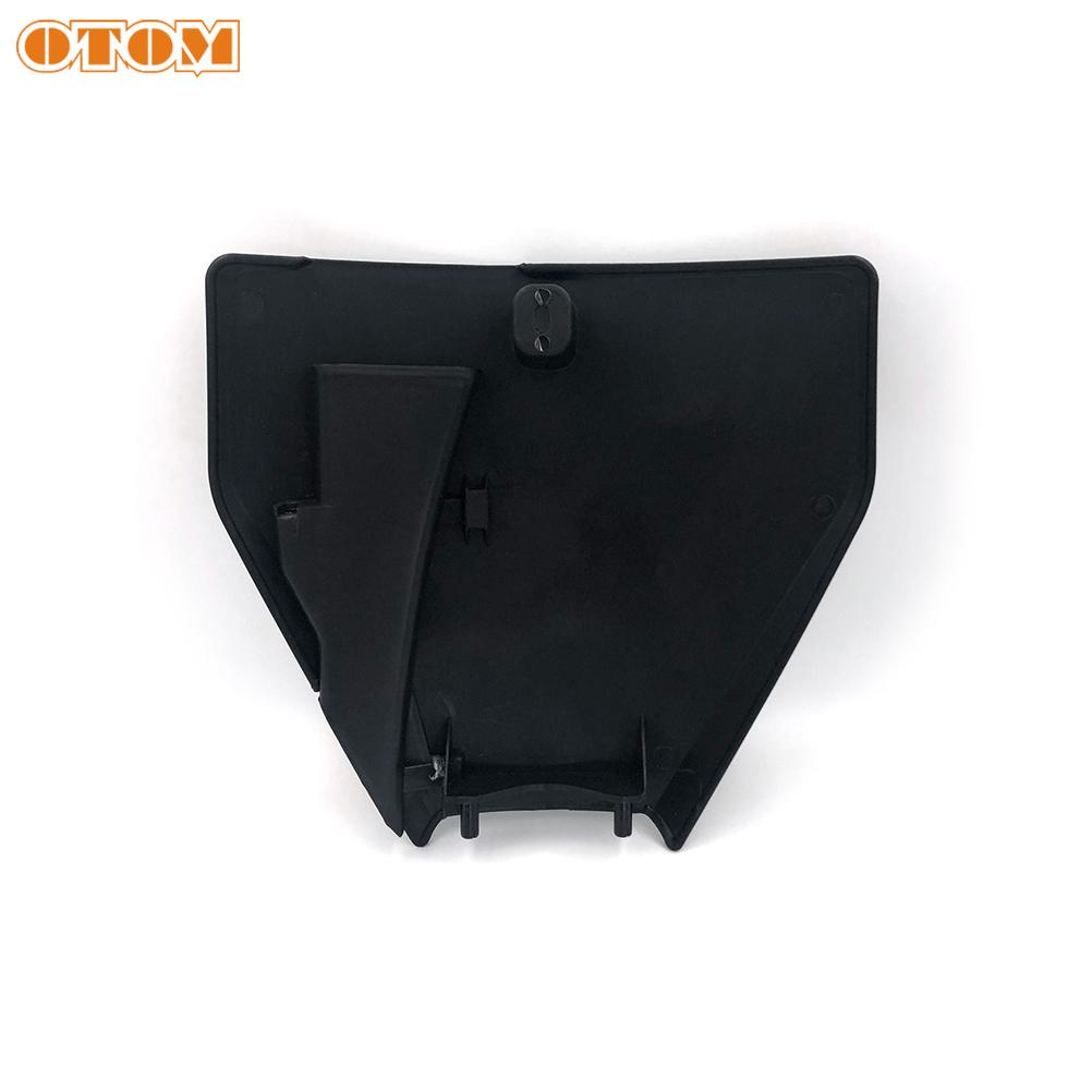 OTOM Motocross Number Plate Plastic Cover Front Name Plate For Husqvarna 2016-2019 FC250 FX350 TC125 TX300 TE150 Motorcycle Part