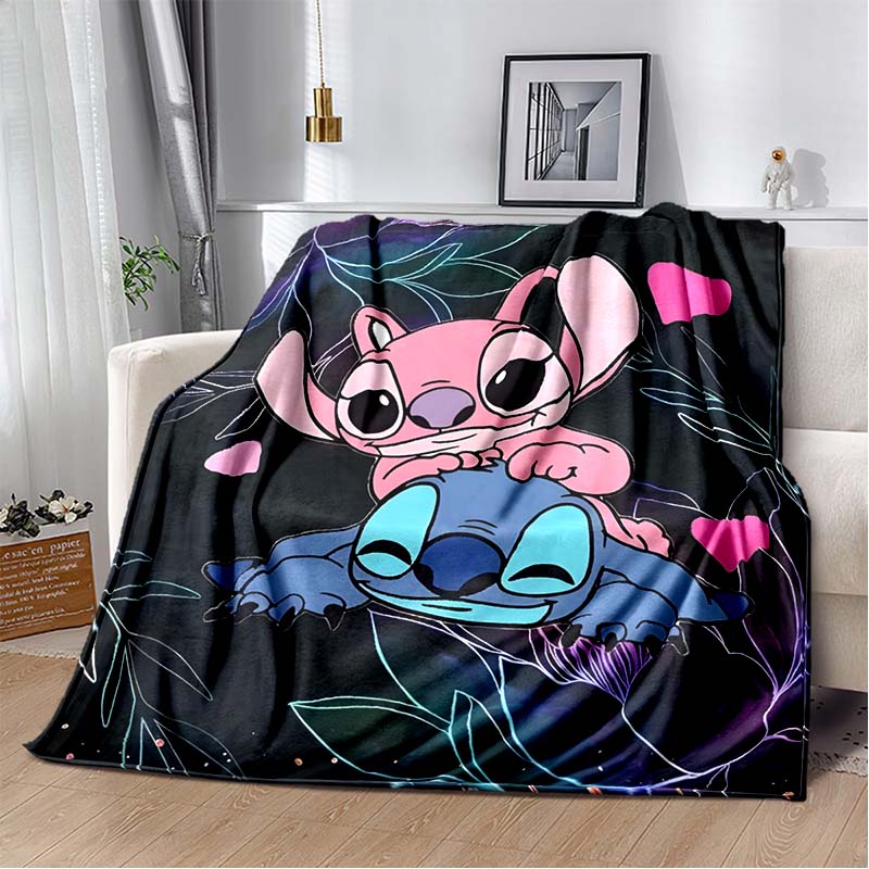 3D Classic Cartoon Blanket Theme Flannel Blanket for Couch Bed Living Room Sofa, Decorative Pattern Super Soft Cozy, Great Gifts