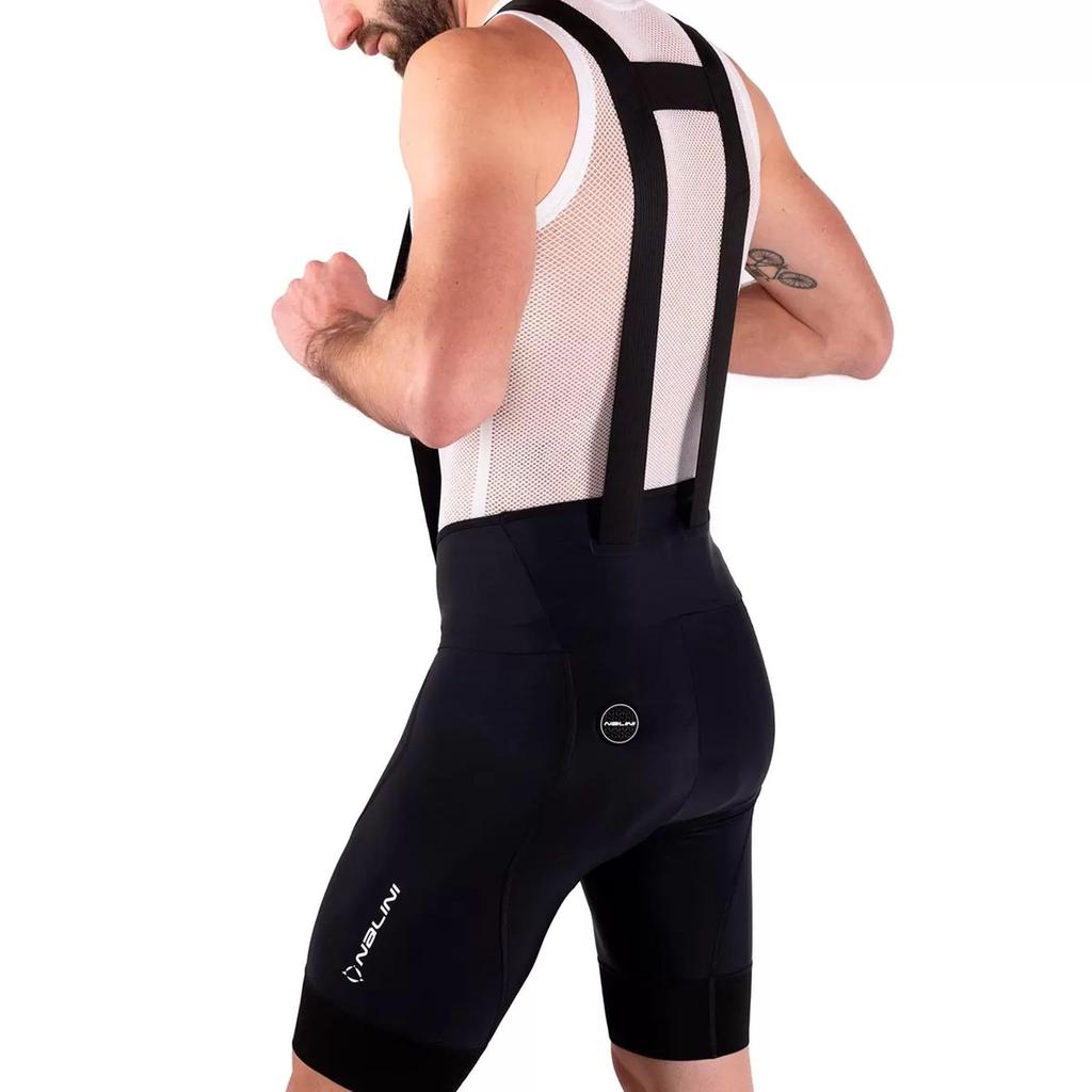 Nalini CONTACT BIB SHORT Cycling Bib Black Shorts, Men's