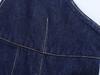 European & American Style Sexy Deep V-Neck Halter Denim Dress - Slim Fit Short Skirt for Women