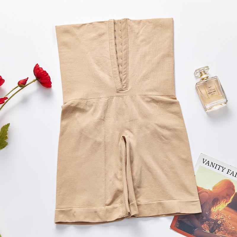 

Послеродовые моделирующие трусики больших размеров с высокой талией - Десятирядный пояс-утяжка с застежками, Подтяжка бедер и Контроль живота Бодишейпер для женщин. M/L (100-125 jin)