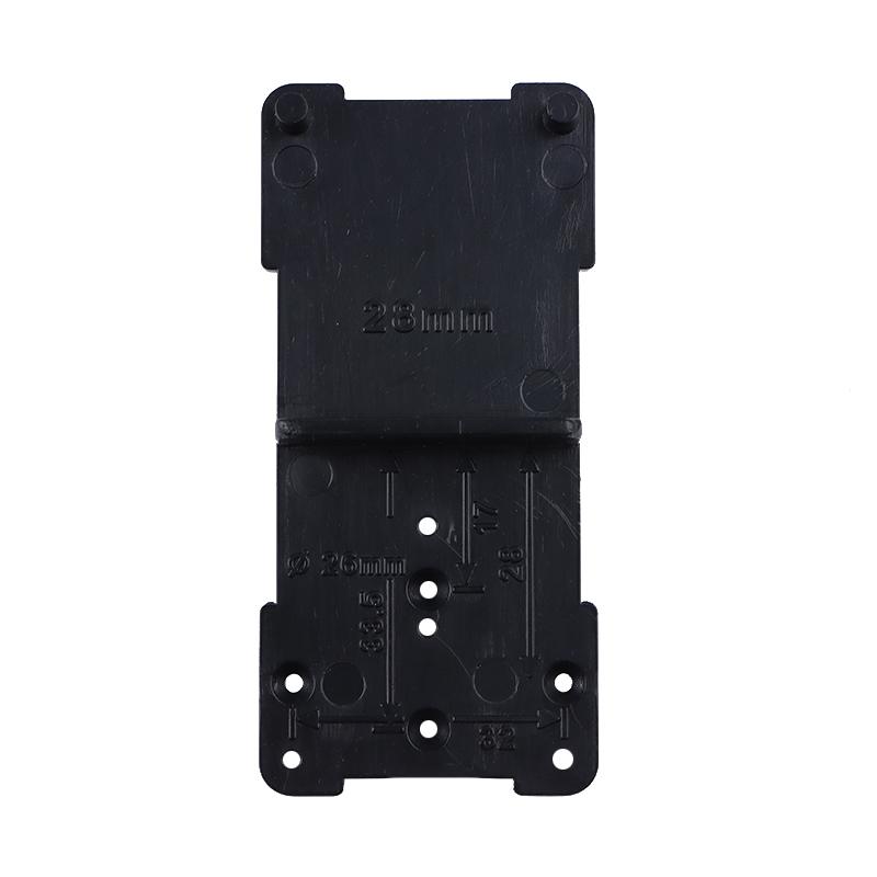 28/35-37Mm Hinge Hole Drilling Guide Plastic Woodworking Punch Opener Locator