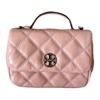 Willa Metallic Micro Logo Lambskin Mini Tote Bag Women Handbags Pink 156136-668
