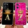Für Oppo A57 4G Hülle Oppo A57s CPH2385 Neue Krone Buchstaben Abdeckung Weiche Silikon Handyhülle Für Oppo A77s OppoA77 4G OppoA57 S Hülle