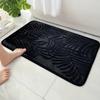 Leaf Embossing Bathroom Bath Mat Non-slip Carpets In Wash Basin Bathtub Side Floor Rug Shower Room Doormat Memory Foam 3D Pad AVE