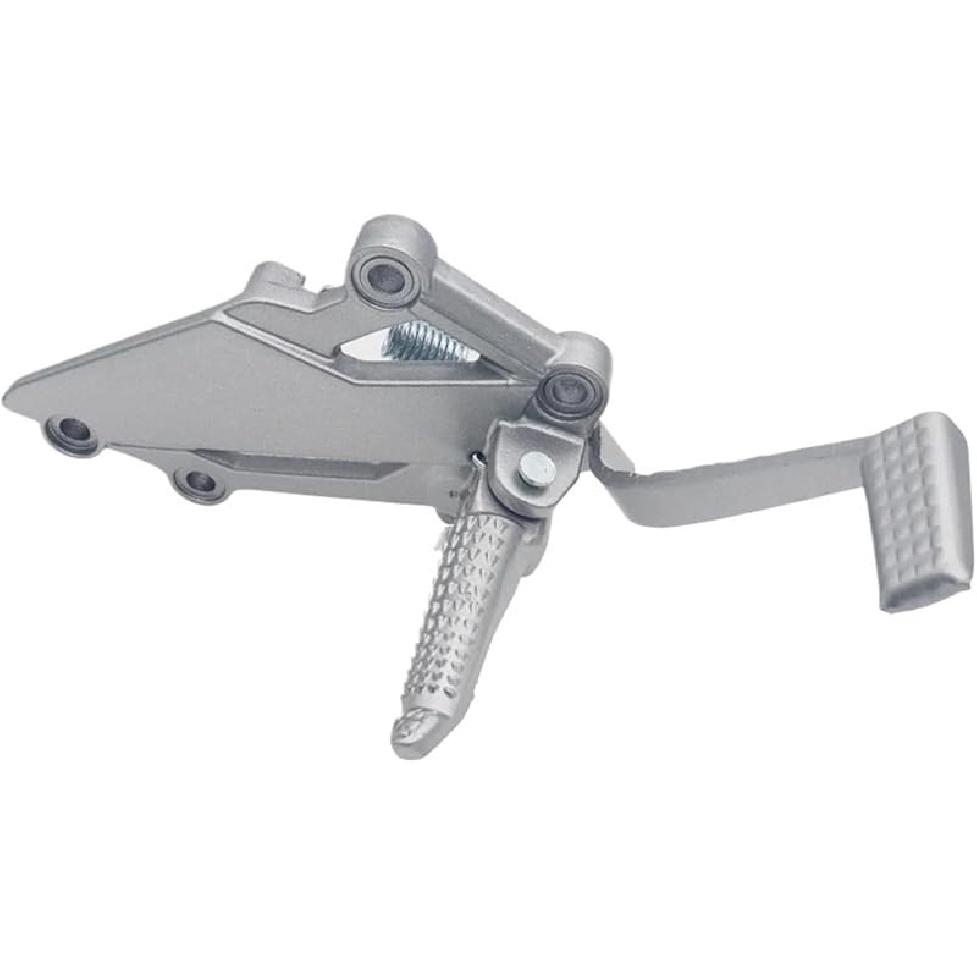 Motorcycle Left Or Right Rear Foot Peg Brake Pedal Footrest Bracket Compatible With 250/300 NINJA EX250R Z250 Z300(1pc R Black Footbrak)