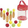 JEUJURA Wooden Bowling and Pétanque Games Made In France
