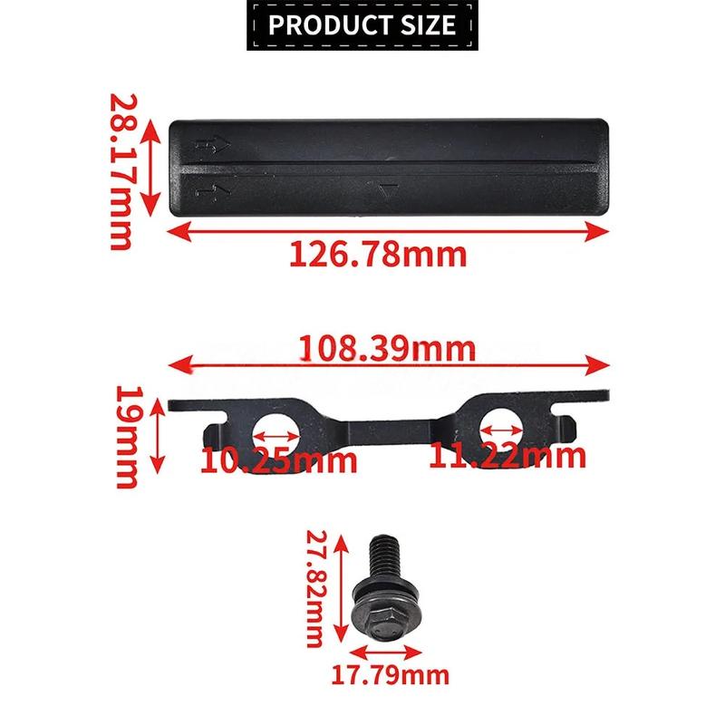 For Toyota FJ Cruiser Roof Rack Removal Delete Kit Roof Rain Gutter Cover Trim Cover Rack Trim Connector Cover