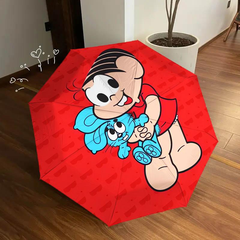 1pc Magali Themed High-quality Umbrella,Automatic Opening and Closing Umbrella,Multi-functional Umbrella G0811262