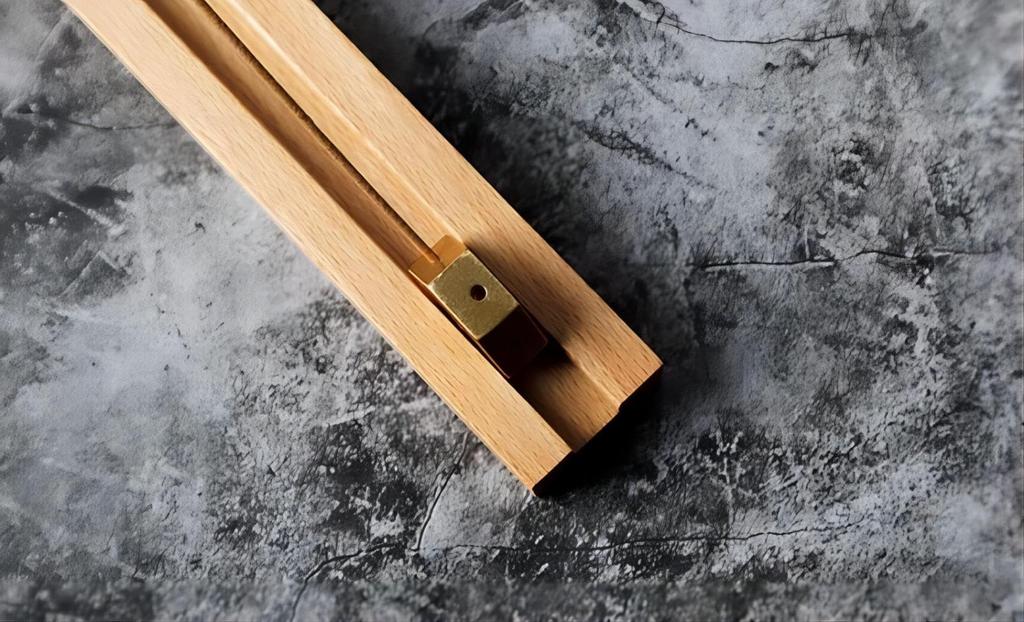 REGISS Incense Holder, Stylish [Ash-Flying Prevention], Wooden Base, Stylish Buddhist Incense Holder, Horizontal Stand, Scandinavian Style, Ideal for