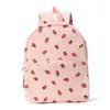 Flying Hong Chenille Student Backpack With Large Capacity For Casual Travel And School Use