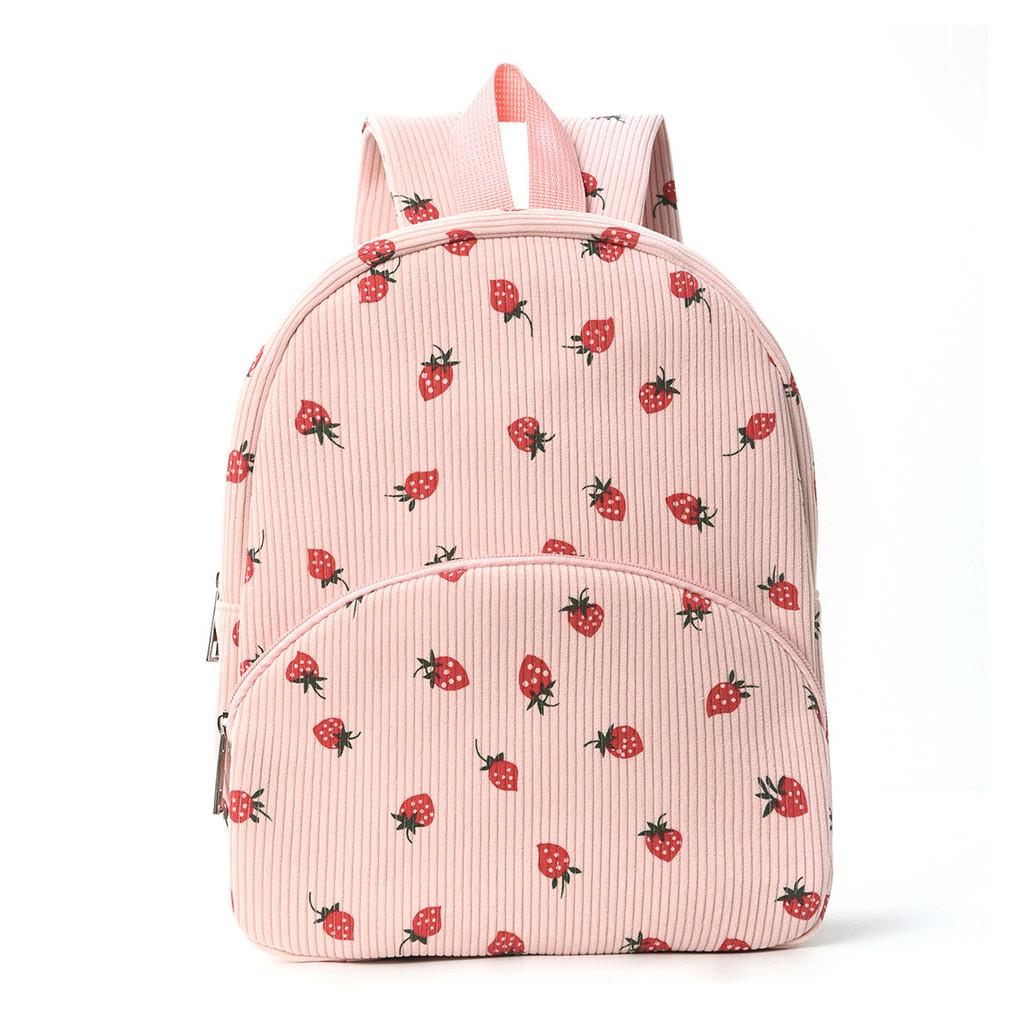 Flying Hong Chenille Student Backpack With Large Capacity For Casual Travel And School Use