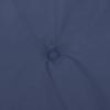 Hochlehner Seat Cushions 2 Pcs Navy Blue Fabric