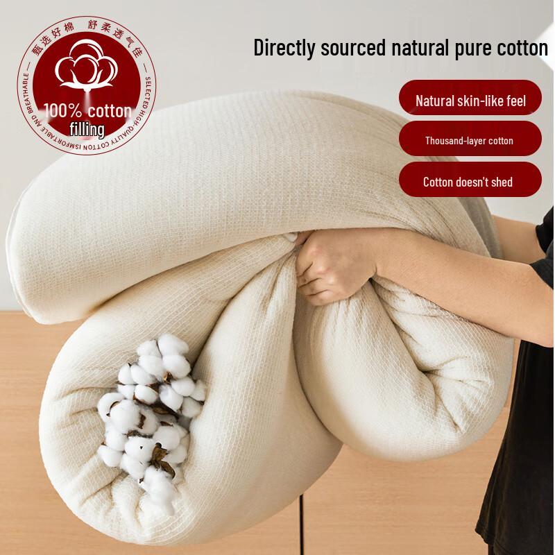100% Xinjiang Cotton Quilt & Mattress Pad