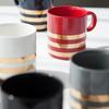 [J TABLE] Aden Gold Line Ring Mug (4 colors)