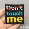Cartoon Letter Patch Iron On Patches For Clothes Animal Embroidered Patches Funny Embroiderey Patch For Clothing Sewing Stickers