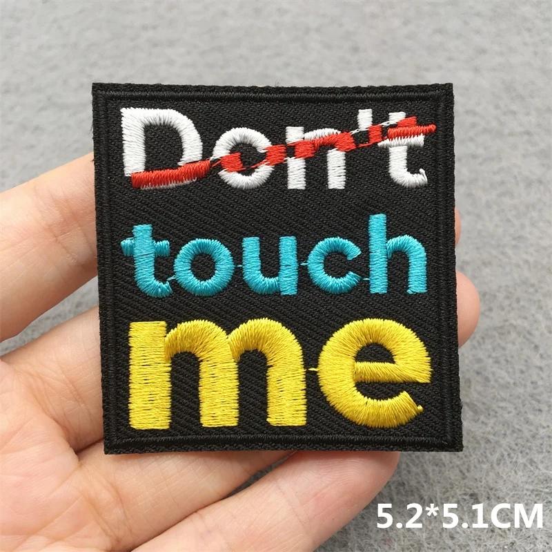 Cartoon Letter Patch Iron On Patches For Clothes Animal Embroidered Patches Funny Embroiderey Patch For Clothing Sewing Stickers