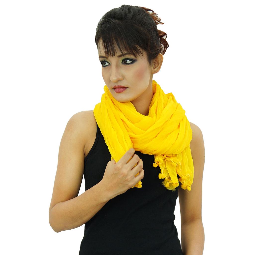 Chiffon-Mischung Dupatta Lange Stola Frauen Wickeln Indische Schals Chunni Indian