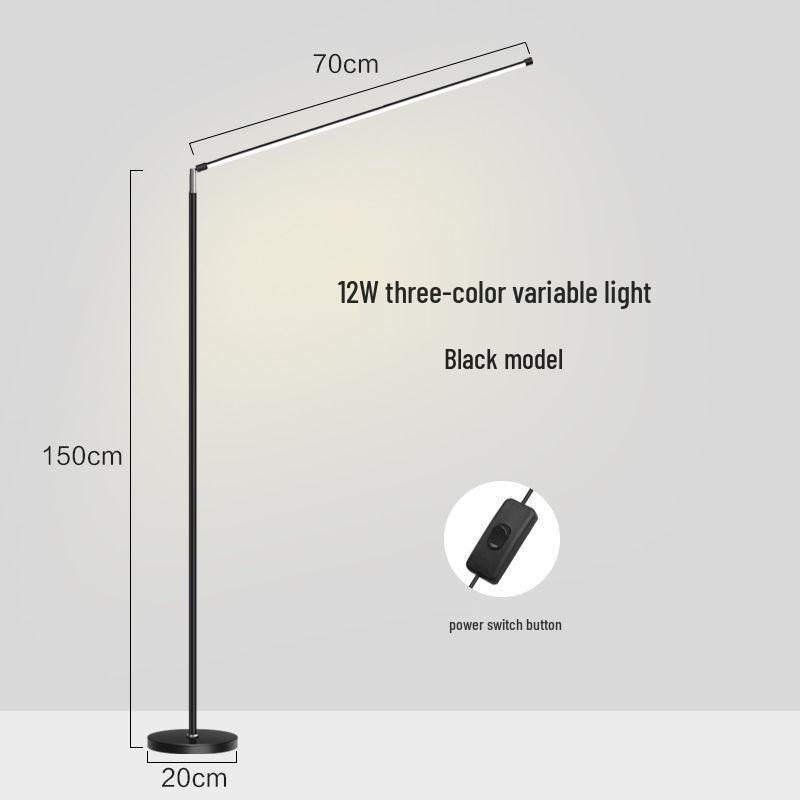 Adjustable Floor Lamp for Reading, Living Room, and Bedroom