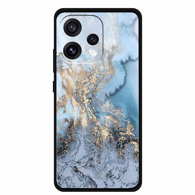 For Oppo Reno15 5G Case 6.59" Cute Cat Balck Edge Soft Silicone Wolf Phone Back Cover For Oppo Reno 15c 5G Protective Lion Funda