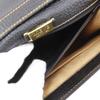 LOEWE Barcelona Handbag 2WAYShoulder black Embossed Leather Women Used