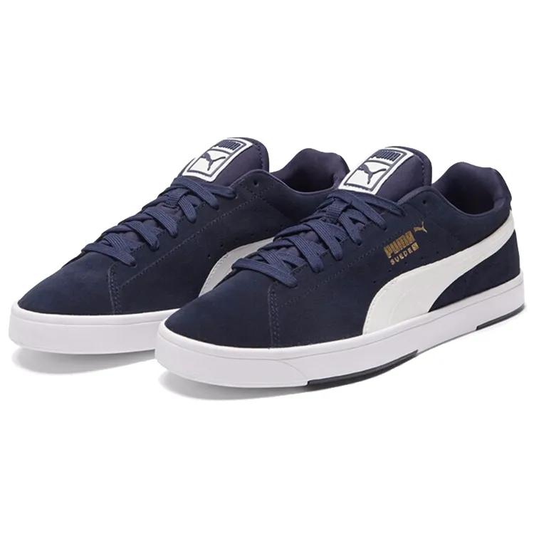 PUMA Suede Skate Shoes 'Blue White' (Unisex) Skate Shoes 356414 28