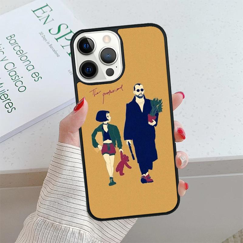 Leon Movie Phone Case Cover For iPhone 17 Air 15 16 16e 14 13 Pro Max Coque 12 11 Pro Max For Apple PLUS Fundas