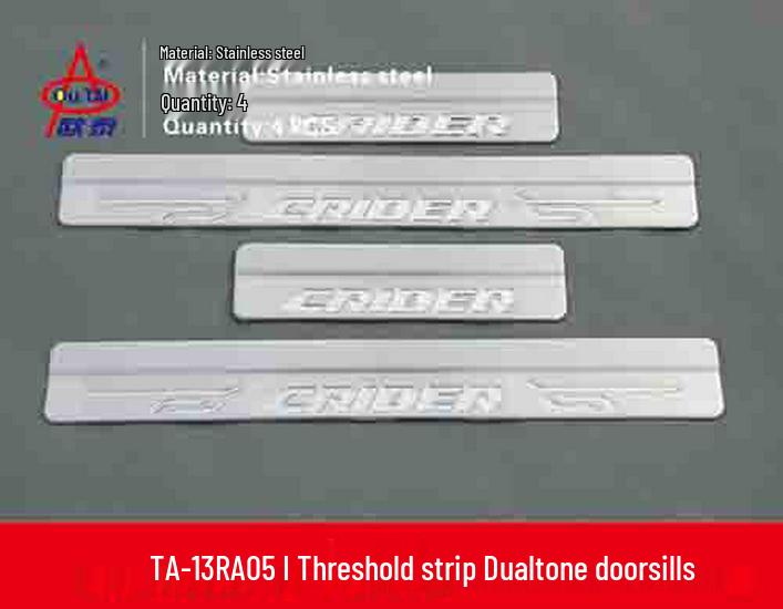 Honda Lingpai Welcome Pedal Sill Strip Sticker for Modification