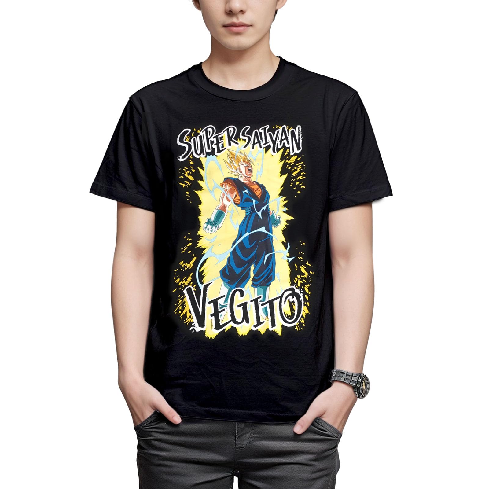 

Fine Plus Футболка с коротким рукавом Dragon Ball Super Веджито Супер Сайян, Атрибутика персонажа