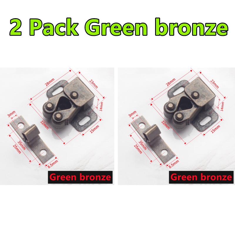 New 10-1Pack Magnet Cabinet Catches Door Stop Closer Stoppers Damper Buffer For Wardrobe Hardware Furniture Fittings Accessories