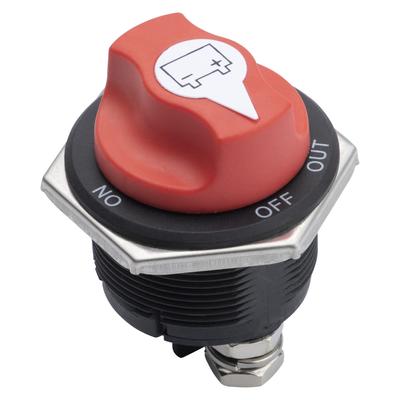 Interruptor Aislador de Batería 12V / 24V 200 A, Interruptor de Encendido/Apagado de 2 Pines, Interruptor de Corte, Interruptor Aislador de Batería de Coche, Interruptor de Alimentación Principal para Vehículo, Barco, Coche