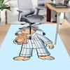 1PC Curious George teddy bear Extra Large Non-Slip Floor carpet, Office, family, bedroom, Studio - Large Area Rug Indoor Rugs, Vibrant Colors-A308