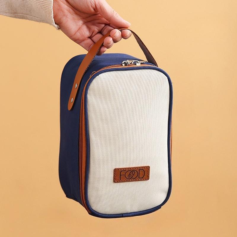 Portable Thermal Porridge Cup Insulation Lunch Box Bento Box With Insulation Bag Food Warmer Thermos Soup Cup For School Outdoor