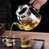 Duanyun 2025 Large Capacity Glass Steam Tea Brewer Set