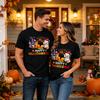 Happy Hallothanksmas Cat Tshirt Halloween Thanksgiving Christmas Three Holiday Cat Lover Graphic Tee Funny Seasonal Gift Shirt