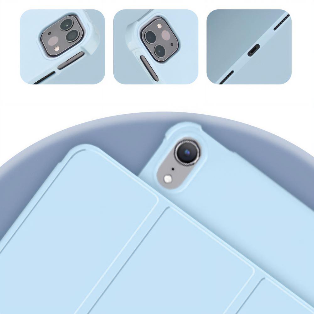 Case for iPad 11" 2025 A16 (11th gen.) / iPad 10.9" 2022 (10th gen.), Smart Pencil, with stylus holder, blue