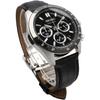 [Seiko] Seiko 1 5 Second Chronograph Quartz Chronograph Quartz Watch Men S Sbtr021 Black Leather [genuine domeStic Product]