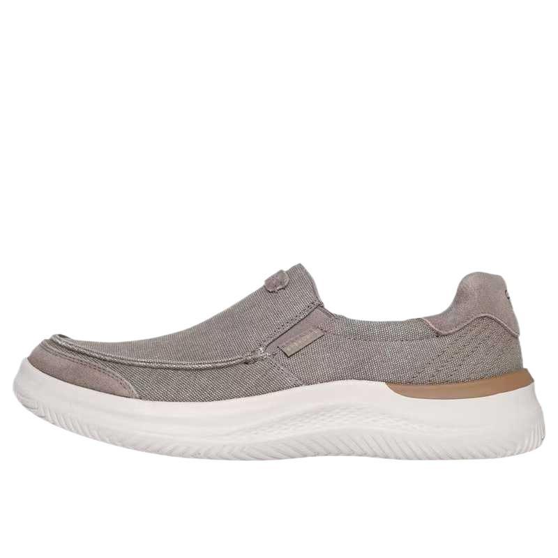 Skechers Hasting-Vigo Men Low Top Casual Shoes Brown 205366-TPE 40