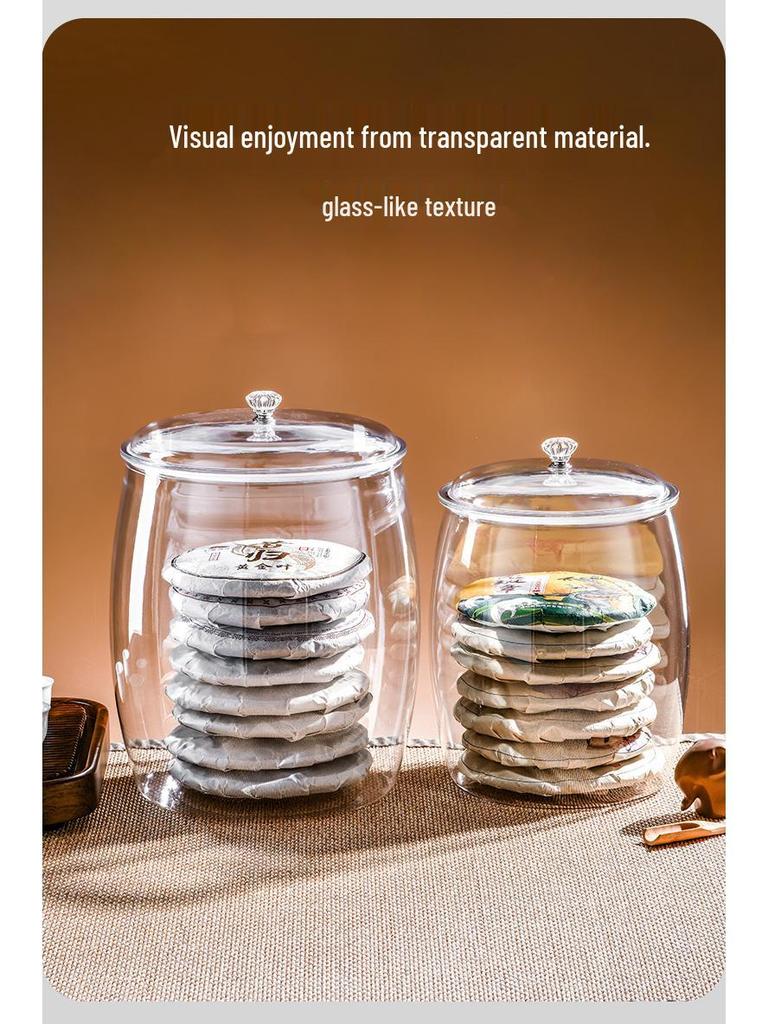 Sealed Large-Capacity Moisture-Proof Insect-Proof Food-Grade Tea and Rice Storage Jar