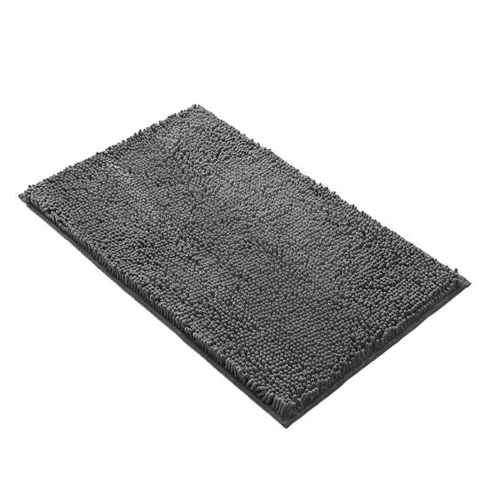 Tappeto da Bagno in Ciniglia, Morbido Soffice Assorbente Tappetino per Porta del Bagno, Antiscivolo Lavabile in Lavatrice Tappeto per Pavimento per Cucina Ingresso Camera da Letto