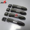 For Lexus LX570 2016 2017 2018 Facelift Car Black Titanium Door Handle Cover Trim 8pcs Upgrade Left Hand