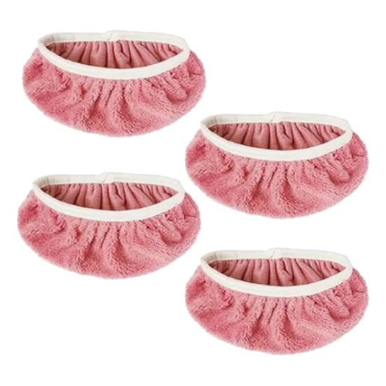 4/6Pcs Microfiber Flat Mop Replacement Cloth Cover Wet Dry Cleaning Washable Mop Covers for Swiffer Sweeping Mop