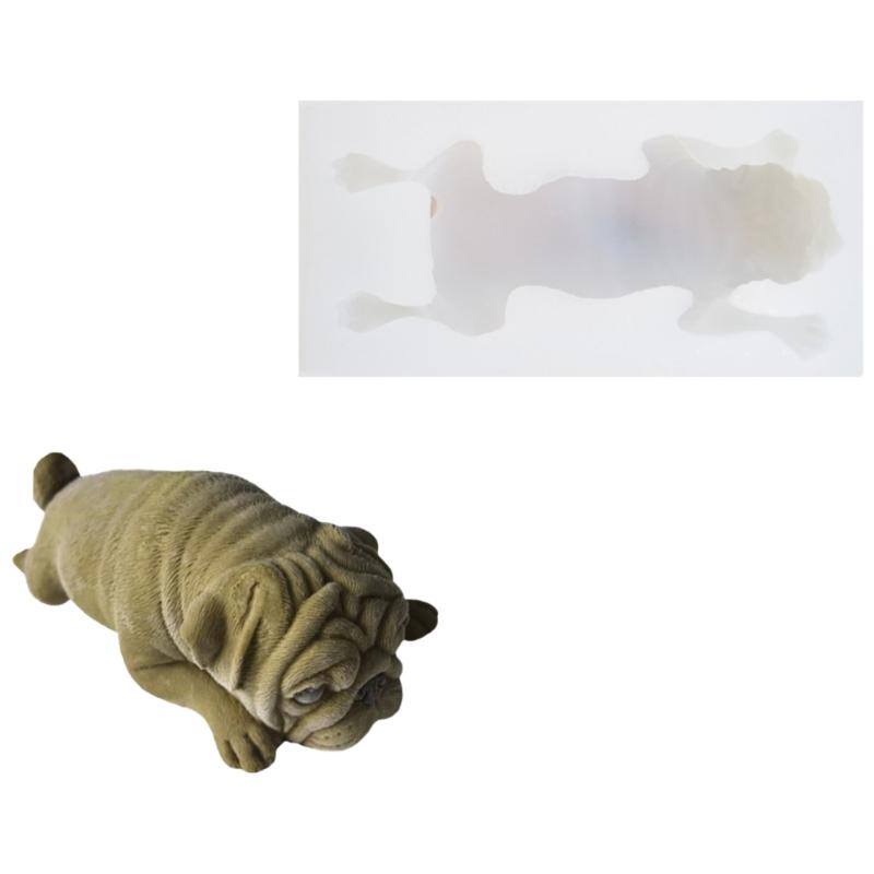 Dog Shaped Silicone Molds Dog Animal Fondant Silicone Molds for Mousses Cake, Chocolate, Decoration, Kitchen Baking Tool