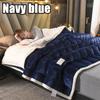 Zimní zateplená deka Třívrstvá laminovaná bavlněná kompozitní deka Zesílená Single Double Pohovka Povlak Deka Deka z jehněčí vlny