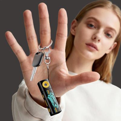 1080P Thumb Keychain Camera 230 Rotatable Lens HD Video Recorder Portable Small Camcorder for Students Outdoor Photography
