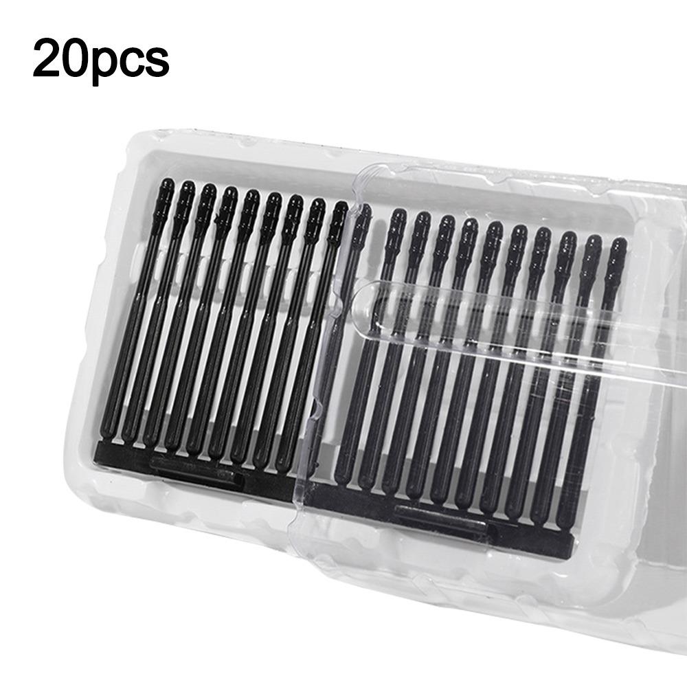 20/40/60/100Pcs Disposable Ear Cleaner Sticks 360-degree Rotation Self-adhesive Sticky Ear Stick Soft Ear Picking Spoon