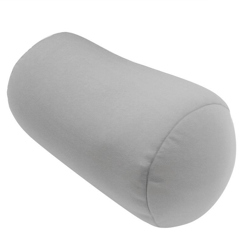 Zylindrisches Kissen Eingebaute Schaumstoffpartikel Mikroperlen-Rollkissen Gefülltes Sofakissen Schlafzimmer Schlaf Überwurfkissen Nacken Kopf Rücken