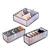 3 Teile/satz Unterwäsche Bh Organizer Lagerung Box Schublade Schrank Organisatoren Teiler Boxen für Unterwäsche Schals Socken