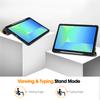 Coque For Samsung Tab S10 FE Case Magnetic PU Leather Fold Smart Cover For Galaxy Tab S9 FE / S10 FE 10.9 Case With Pen Holder